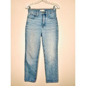 Madewell Perfect Vintage Jean Light Wash High Rise Denim Women's Size 24P